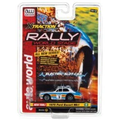 Auto World Xtraction 1975 Ford Rally Escort Blue HO Scale Slot Car SC380 7 Auto World Xtraction 1975 Ford Rally Escort Blue HO Scale Slot Car SC380 -Model Toys Shop sc380escortblue 1