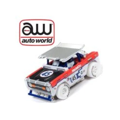 Auto World IWheels Ford Baja Bronco White Xtraction R22 AFX Ho Slot Car