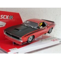 SCX Plymouth Cuda Trans Am Red 1970 Limited Edition For Scalextric Slot Car 1/32 -Model Toys Shop scxcuda red