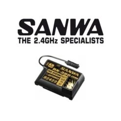 Sanwa / Airtronics RX-380 2.4Ghz FHSS-3 3-Channel Receiver (M12/MT4)