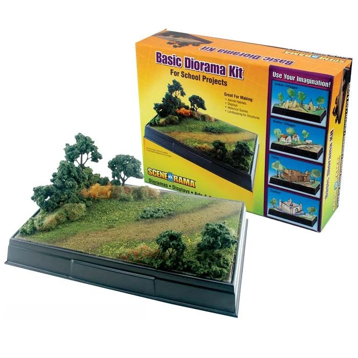 Woodland Scenics SP4110 N/HO Scene-A-Rama Basic Diorama Kit 3 Woodland Scenics SP4110 N/HO Scene-A-Rama Basic Diorama Kit