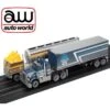 Auto World Peterbilt GMC Astro Semi Frozen Trailer Truck Rig HO Slot Car For AFX -Model Toys Shop srs339