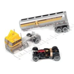 Auto World Peterbilt GMC Astro Semi Frozen Trailer Truck Rig HO Slot Car For AFX -Model Toys Shop srs339 5