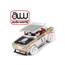 Auto World IWheels Ford Baja Bronco White Xtraction AFX Ho Slot Car