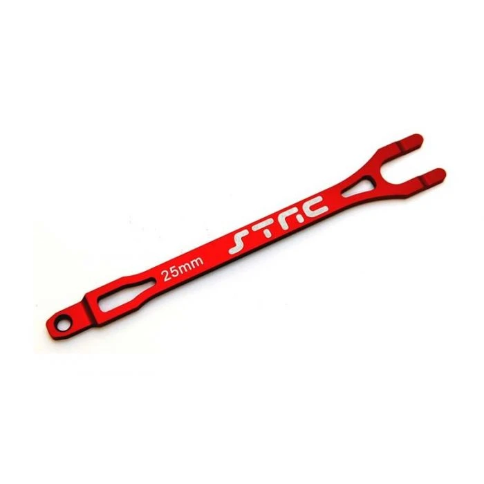 STRC ST3727R Aluminum Pro Racing Battery Strap Red Traxxas Slash 3 STRC ST3727R Aluminum Pro Racing Battery Strap Red Traxxas Slash