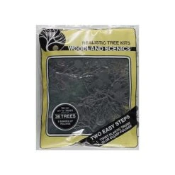 Woodland Scenics TR1101 N/HO Tree Kits 3/4x3" (36) Train Scenery