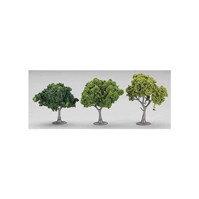 Woodland Scenics TR1571 N/HO Mixed Green Deciduous Trees 2-3" (23) Train Scenery 3 Woodland Scenics TR1571 N/HO Mixed Green Deciduous Trees 2-3" (23) Train Scenery