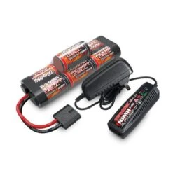 Traxxas 2984 NiMH 7-Cell 3000mAh Hump W/iD Connector W Charger COMBO