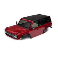 Traxxas 9211R Body Ford Bronco 2021 Complete Red Painted (Requires #8080X) TRX-4
