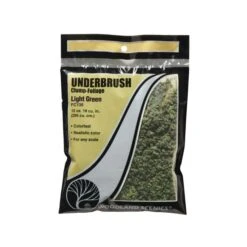 Woodland Scenics FC135 Bushes Clump Foliage Light Green Bag Train Scenery