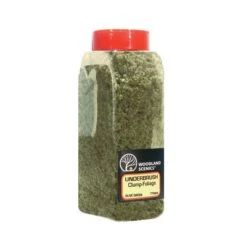 Woodland Scenics FC1634 N/HO Underbrush Shaker Olive Green 32 Oz Train Scenery