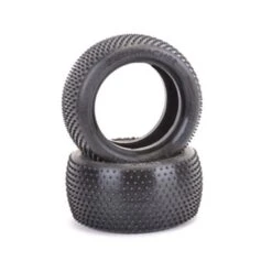 Schumacher U6819 "Mini Pin 1" 2.2" 1/10 Rear Buggy Tires Blue (2)