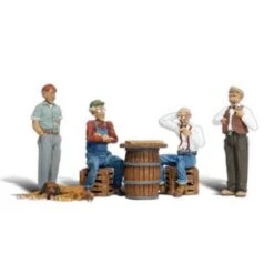 Woodland Scenics A1848 HO Scale Checker Players