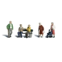 Woodland Scenics A1922 HO Scale Senior Citizens