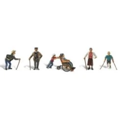 Woodland Scenics A1946 HO Scale Physically Challenged People