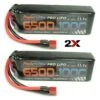 Powerhobby 3S 11.1V 6500mAh 100C Lipo Battery Pack W Deans Plug ( 2 Pack ) 1 Powerhobby 3S 11.1V 6500mAh 100C Lipo Battery Pack W Deans Plug ( 2 Pack ) -Model Toys Shop x2 6500 100c deans 3s