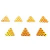 Yeah Racing YA-0390OR Aluminum M3 Flat Washer Set (10) Orange -Model Toys Shop ya 0390or