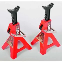RC4WD ZS0588 Chubby 6 Ton Scale Jack Stands Pair SCX10 Wraith Gelande RC Truck